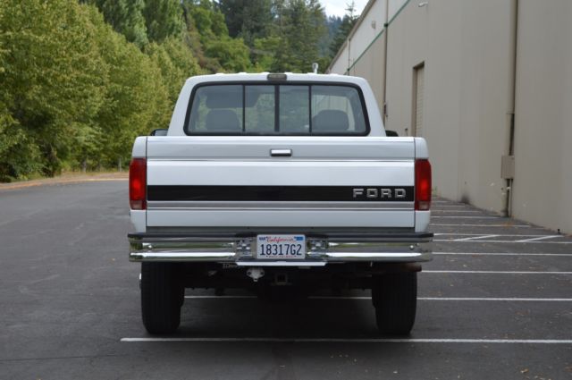 1992 ford f350 crew cab xlt long bed 4x4 7.5l v8 gas only 41,338 original miles!