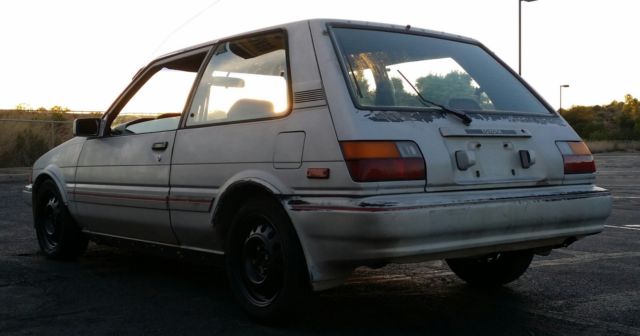 1987 toyota corolla fx16 gts 1.6 liter 4age