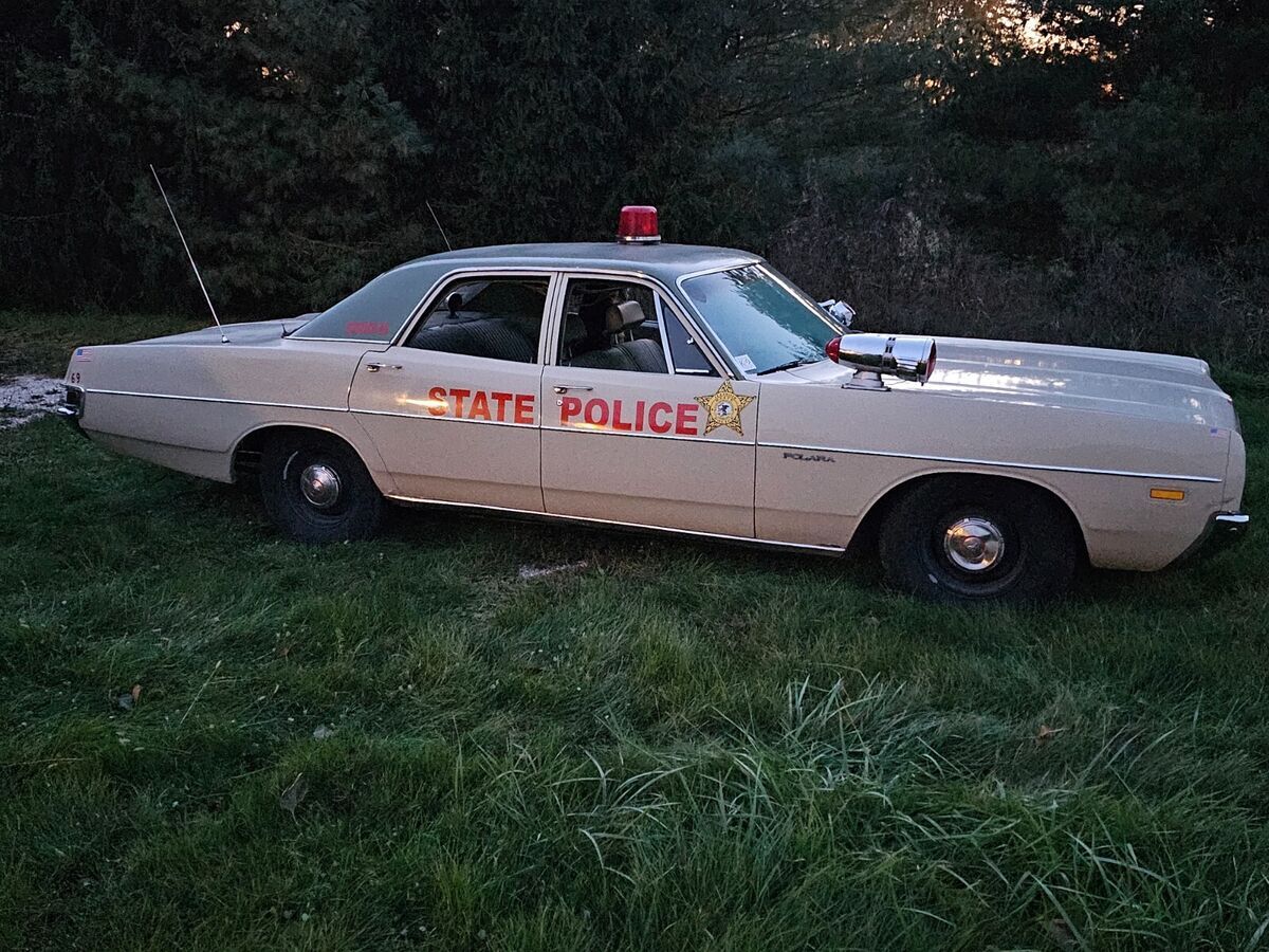 1969 dodge polara police car all original no reserve