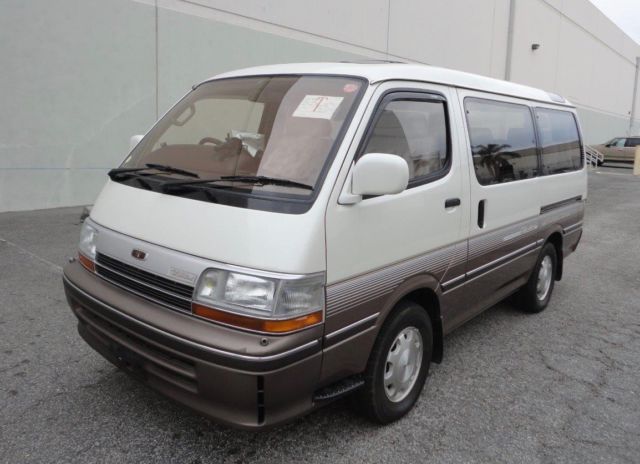 1992 jdm toyota hiace limited diesel rhd 28k miles