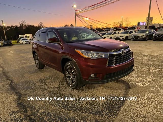 2016 toyota highlander xle
