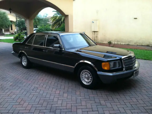 1982 mercedes-benz 380sel base sedan 4-door 3.8l
