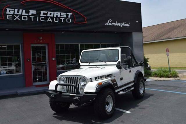 1983 jeep cj-7 base 2dr 4wd suv 78173 miles white suv 4.2l i6 manual 5-speed