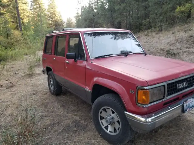 1990 isuzu trooper ls :: new 3.4 v6 4wd :: super clean! :: no reserve