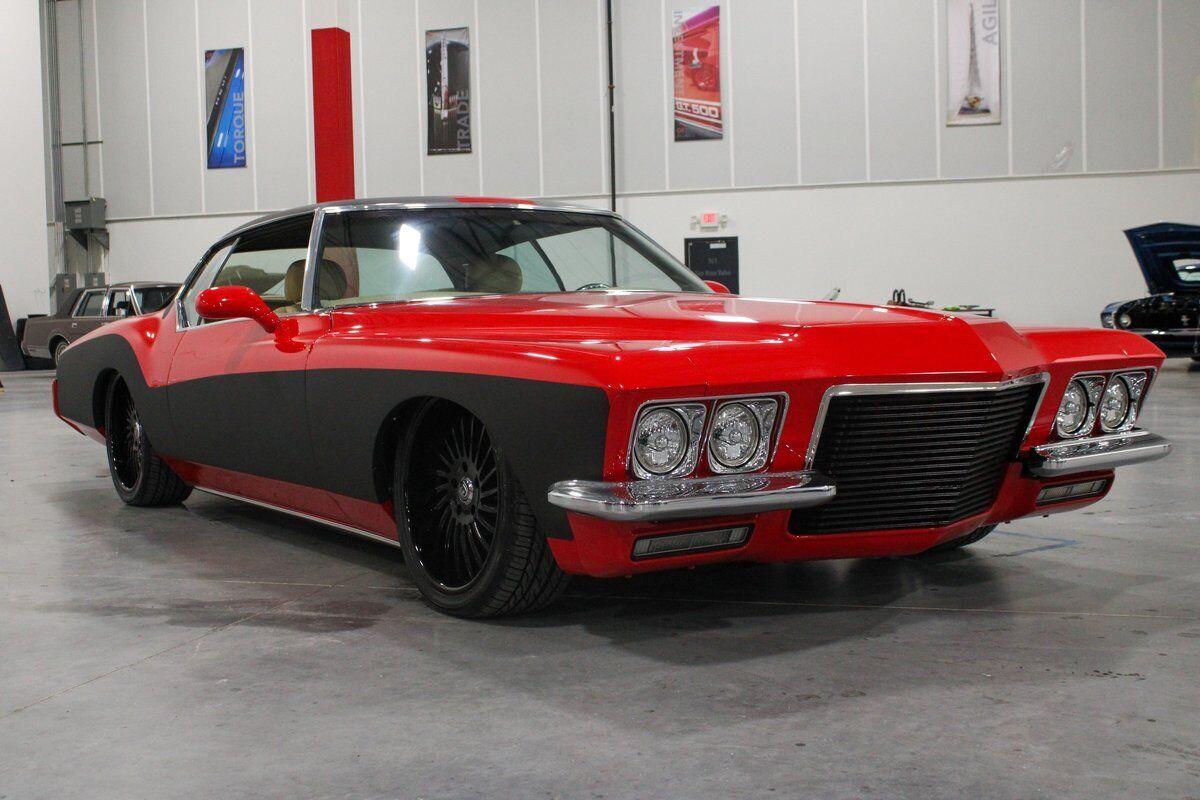 1971 buick riviera badass boattail red 464ci v8 automatic