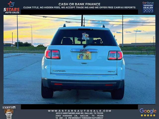 2013 gmc acadia sle-2