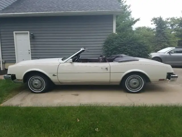 1985 buick riviera convertible - only 400 made! last of the big convertibles