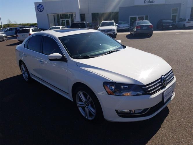 used 2013 volkswagen passat tdi sel premium duluth, mn 55811 for sale in duluth, minnesota