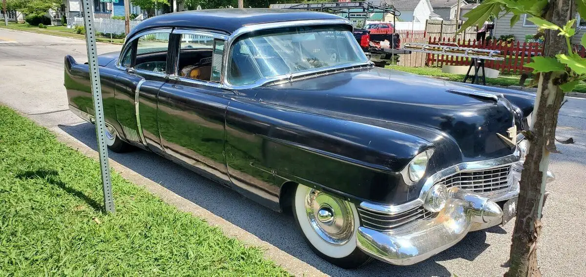 1954 cadillac 60 sedan black rwd automatic 60 special