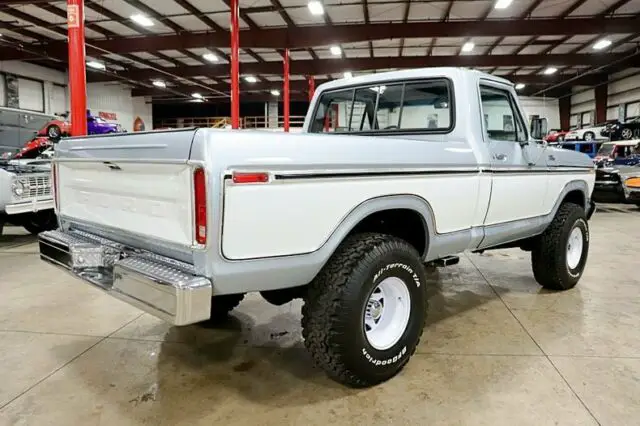 1978 ford f150 50841 miles light blue metallic/white pickup truck 351ci v8 auto