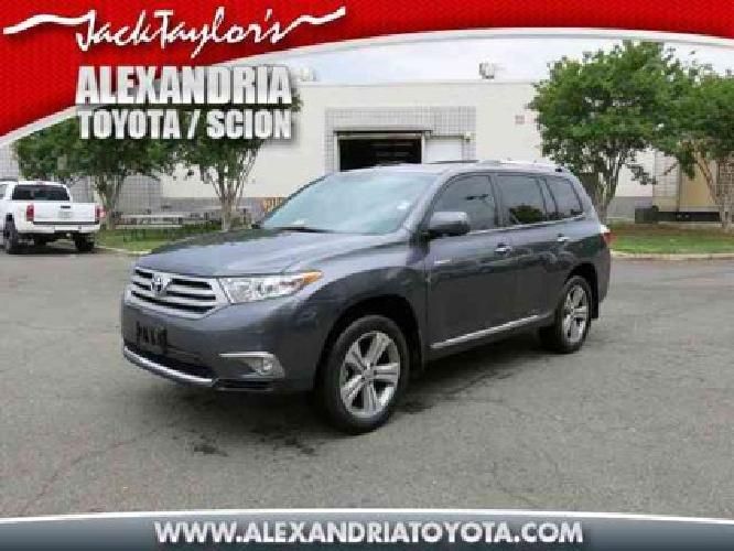2013 toyota highlander limited in alexandria, va