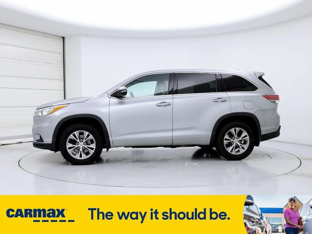 2015 toyota highlander le plus