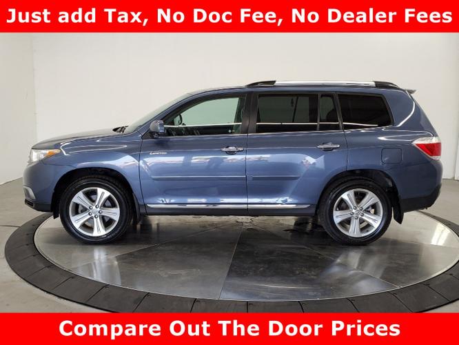 used 2013 toyota highlander limited tuscumbia, al 35674 for sale in tuscumbia, alabama