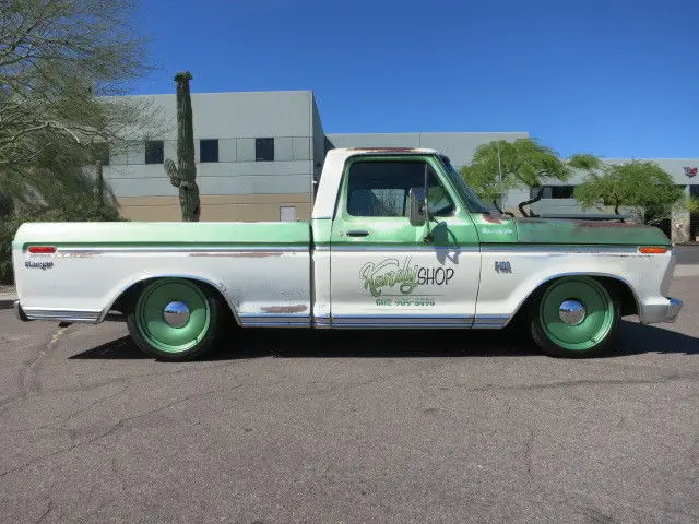 390ci v8 a/c 20" detroit steel whls lowered patina 1972 1971 1970 1969 1974 1968
