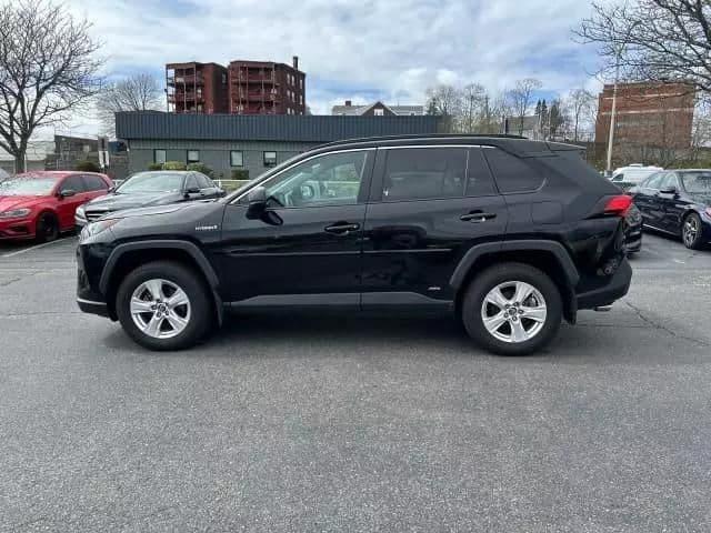 2021 toyota rav4 hybrid le sport utility 4d in worcester, massachusetts