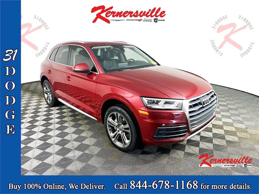 2018 audi q5 2.0t premium plus quattro 4dr suv sunroof backup camera