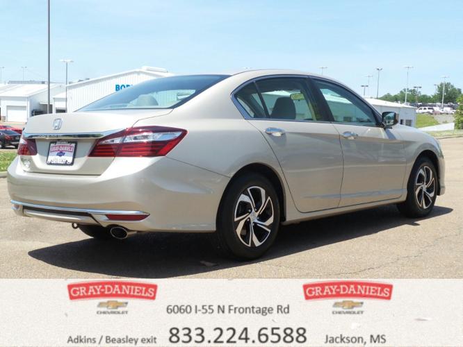 used 2016 honda accord lx sedan jackson, ms 39211 for sale in jackson, mississippi