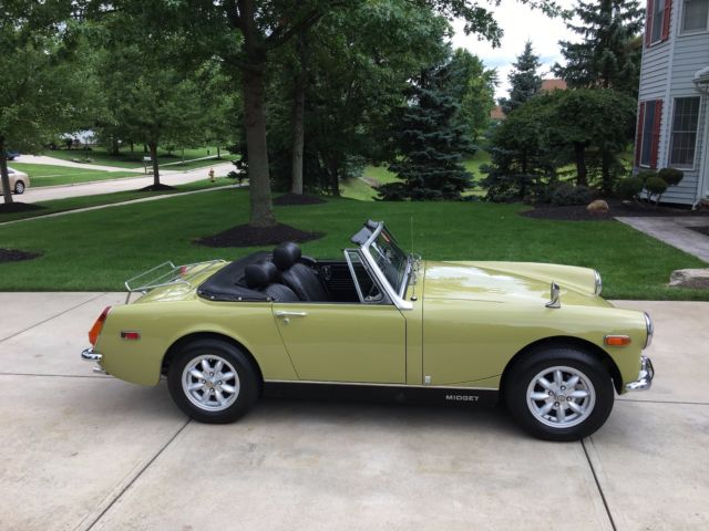 1973 mg midget * mk3 * 1275cc * rare color of lime flower green * clean & sharp