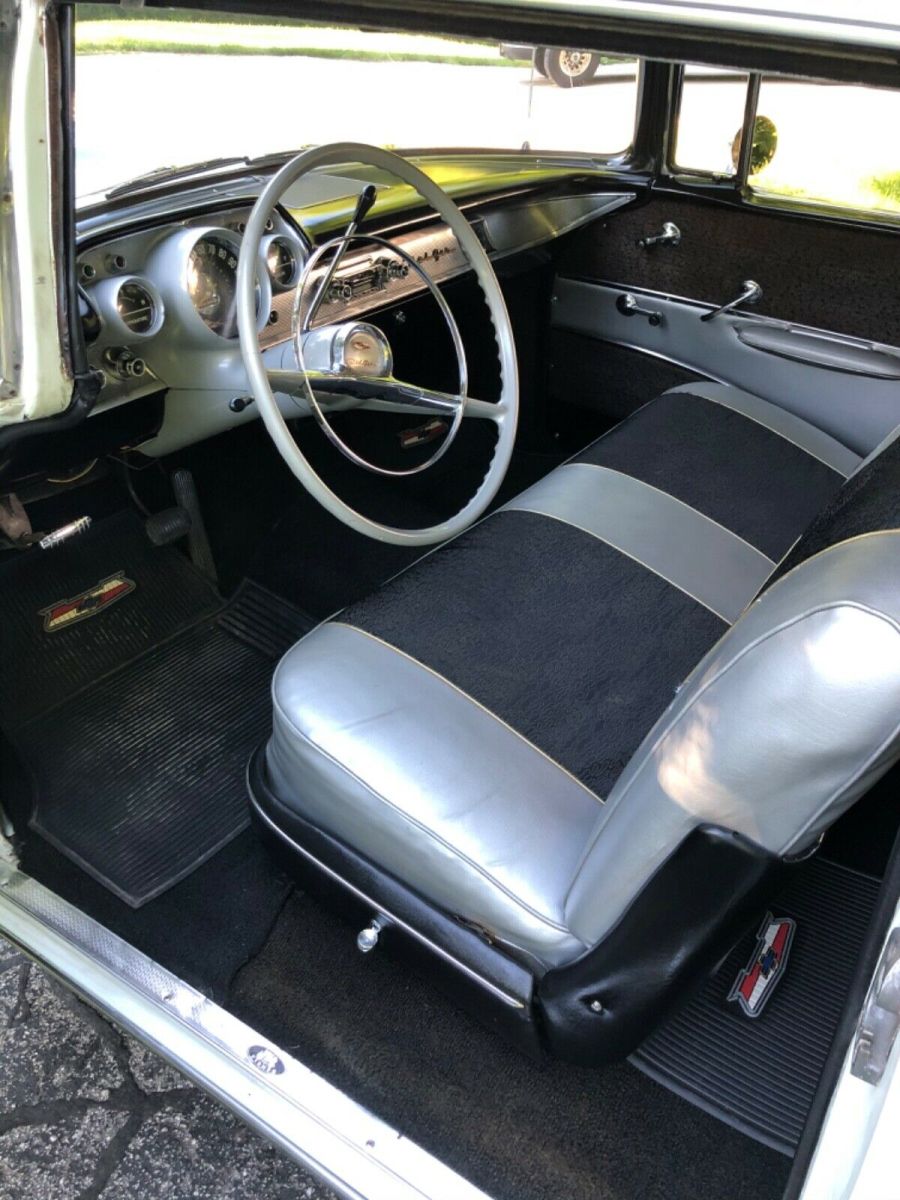 1957 chevrolet bel air 2 dr coupe nice car v8 ps