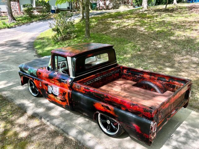1963 chevrolet c-10 pickup low rider pro yes air ride bagged hot rod rat rod