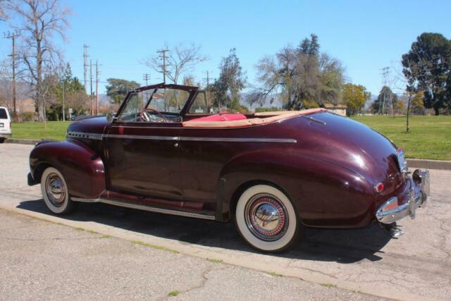 ''1941 chevrolet convertible (cabriolet) special deluxe''