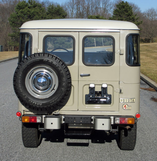 stunning 1975 fj40 survivor - 37900 miles - tlc stage one