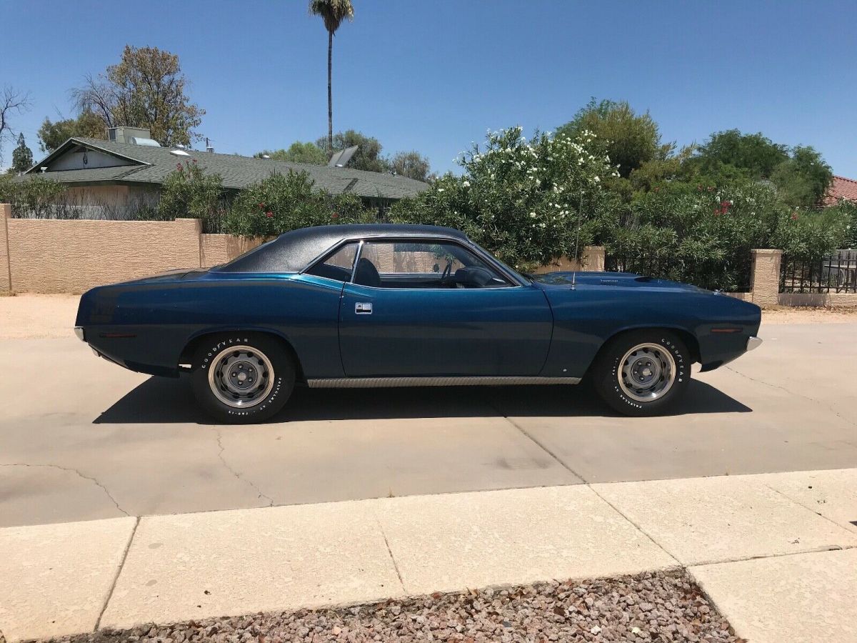 1970 'cuda 340 4-speed fc7 plum crazy original survivor all numbers matching