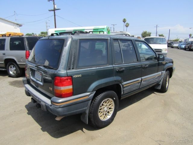 1994 jeep grand cherokee limited used 5.2l v8 16v automatic suv no reserve