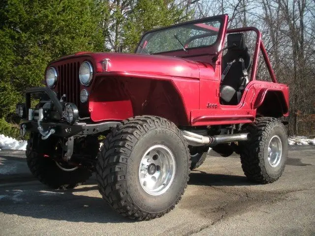 1981 jeep cj-5 high dollar nut and bolt restoration v8 cj7 scrambler 35'' tj cj8