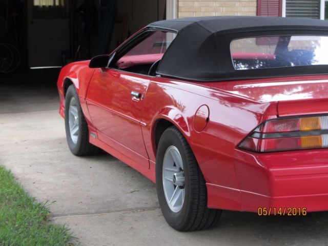 camaro 3rd gen convertible
