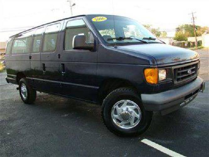 used 2006 ford e-350 15 passenger van, 85,530 miles in island park, ny