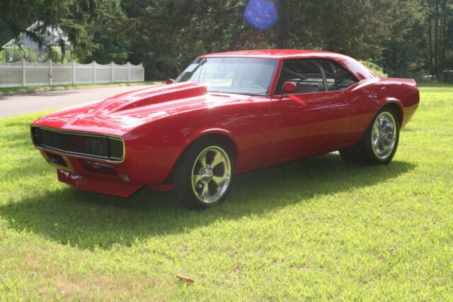 camaro "resto-mod" 1968 a 575+ h.p. monster frame-up resto $117k invested