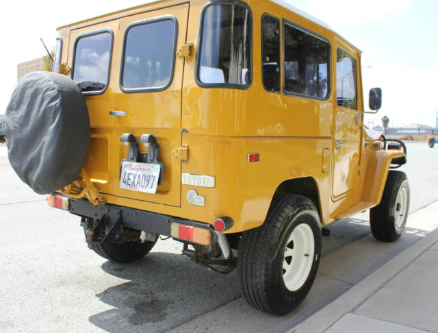 1977 toyota land cruiser fj40 v8 california truck ambulance doors 4wd 4x4