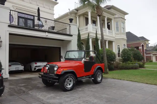 1979 jeep cj, 304 v8, 3 speed transmission, bfg tires, custom exhaust,bikini top
