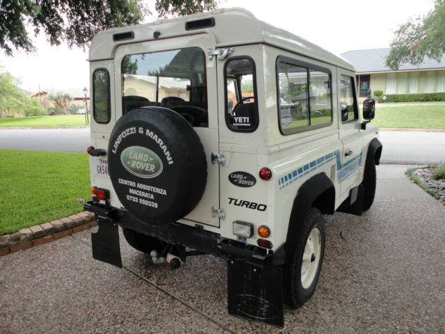 1987 land rover defender 90 d90 lhd clean original w/extras 86k manual