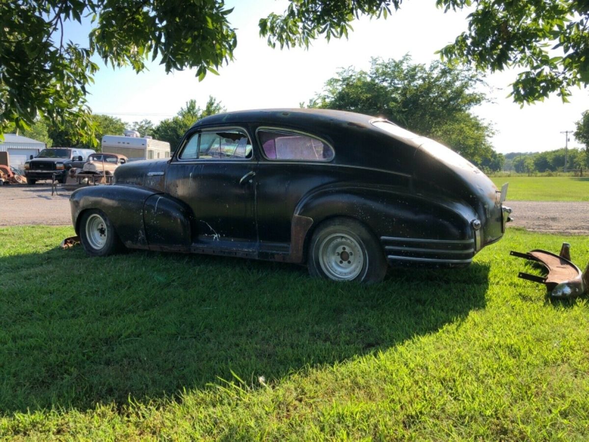 1948 chevy chevrolet fleetline 2 door aerosedan aero sedan project lowrider