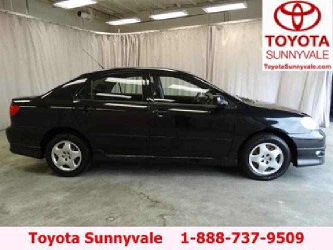 2006 toyota corolla s in sunnyvale, ca