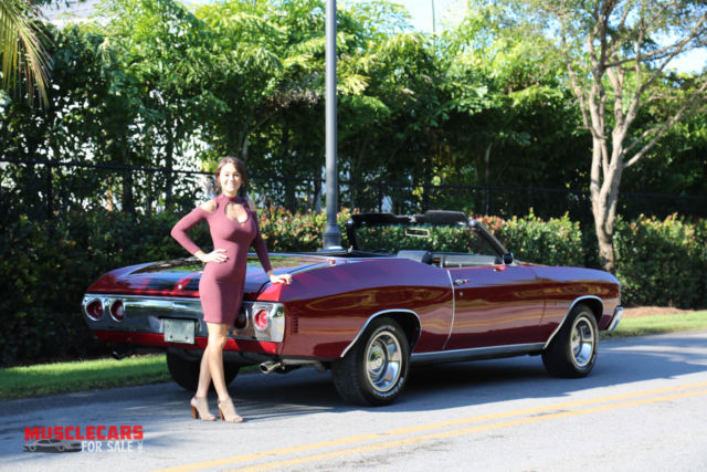 1971 chevelle malibu convertable 1 of 5089 built