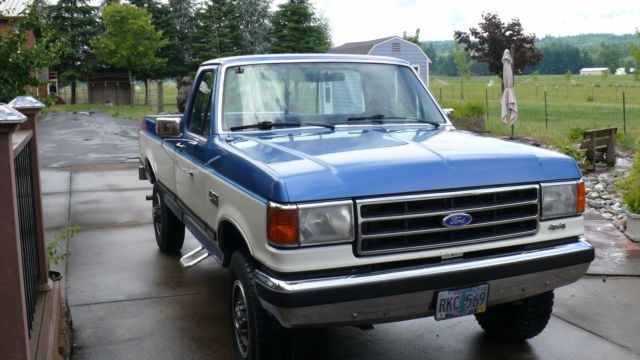 1990 ford f-250 4x4 xl 71k miles, no rust, clean original