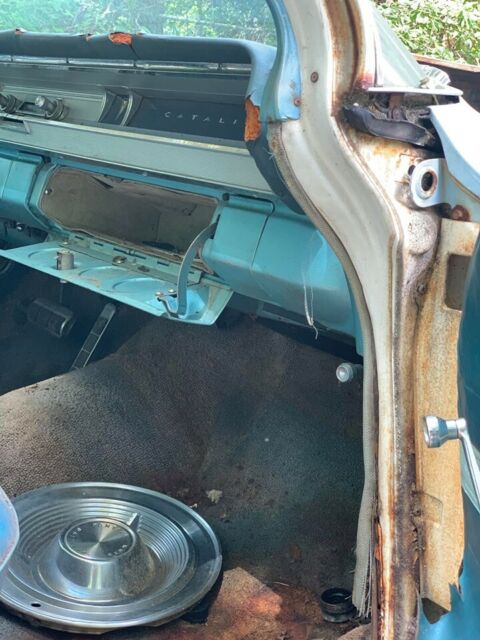 1962 pontiac catalina for parts engine still runs