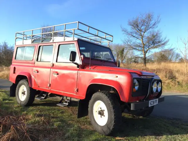 v8 land rover defender 110 county station wagon - great condition - 48000 miles