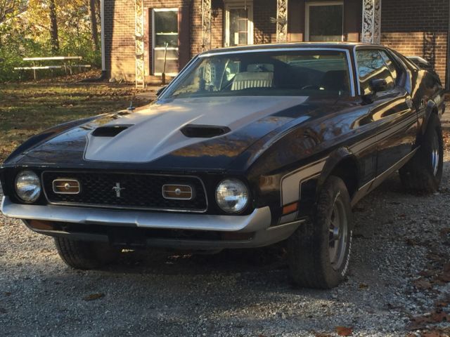 1971 mustang mach 1 fastback!!! beautiful car!!! project car!! must see!!!