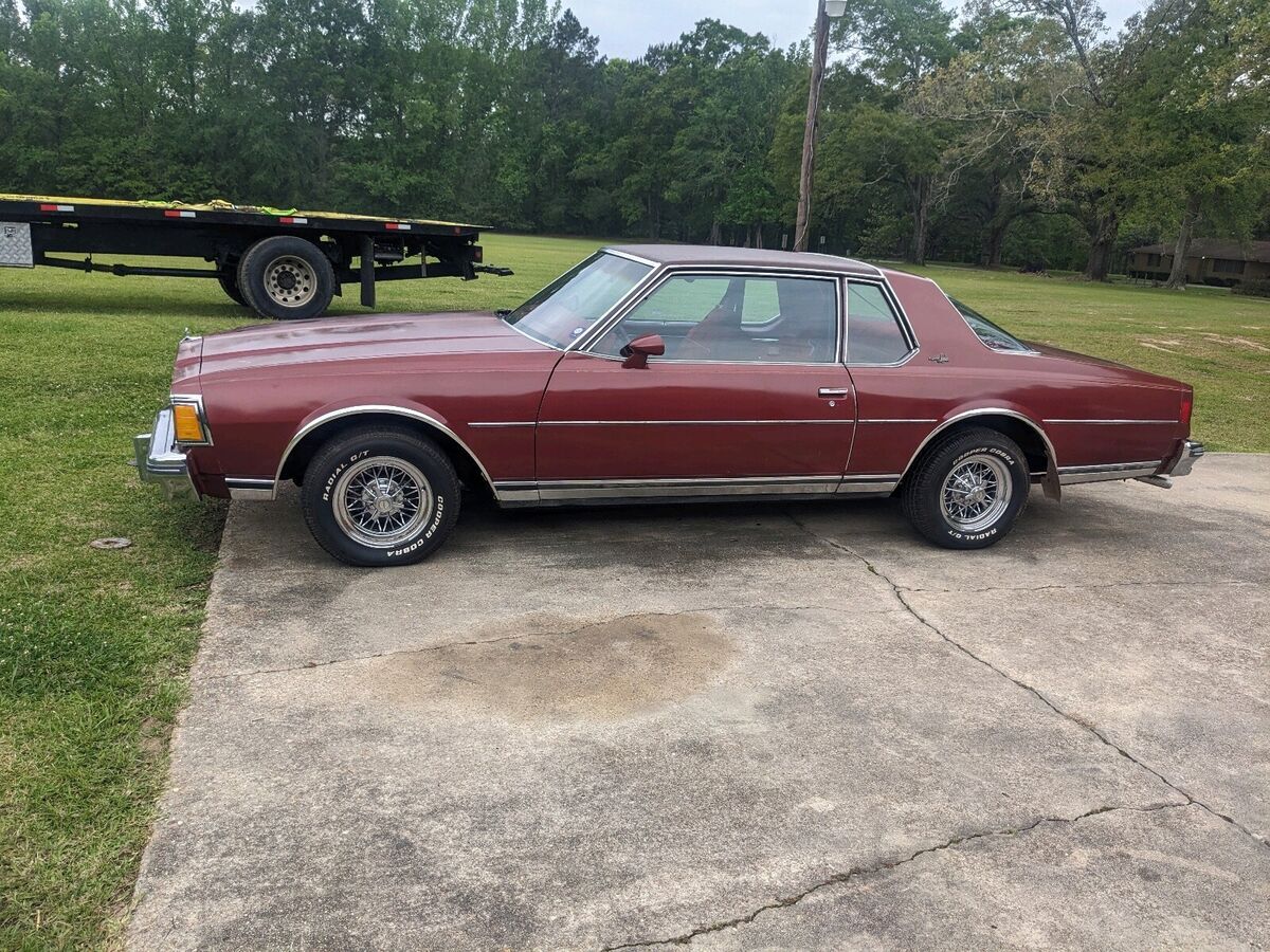 1979 chevrolet caprice red rwd automatic landau aerocoupe