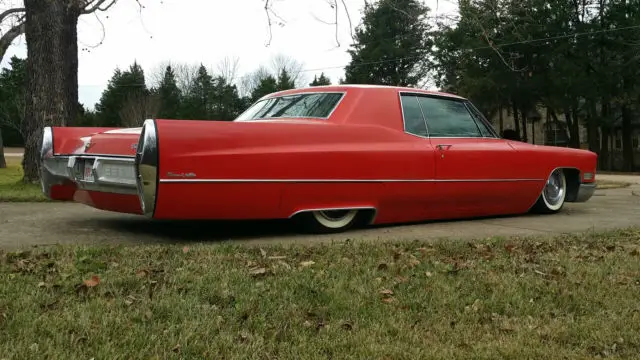 no reserve 1967 cadillac coupe deville bagged airride hot rod rat rod custom