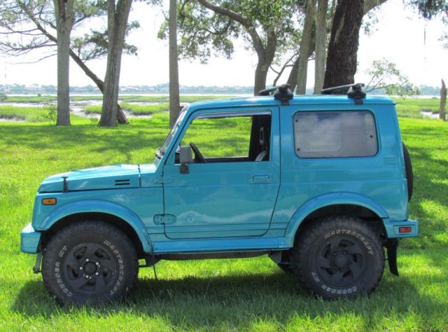 brand new paint job runs well rare 1988 tin top suzuki samurai jx 4x4 suv