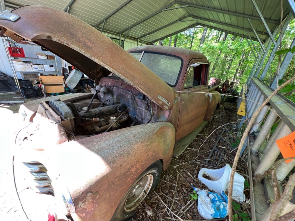 1950 chevrolet c3100 barn find c 3100 short bed running