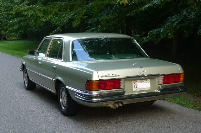 1973 mercedes 450sel excellent condition/low miles no reserve