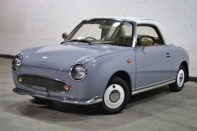 1991 nissan figaro -- 59mpg - 1.0l turbocharged - auto 81k - runs flawless a/c