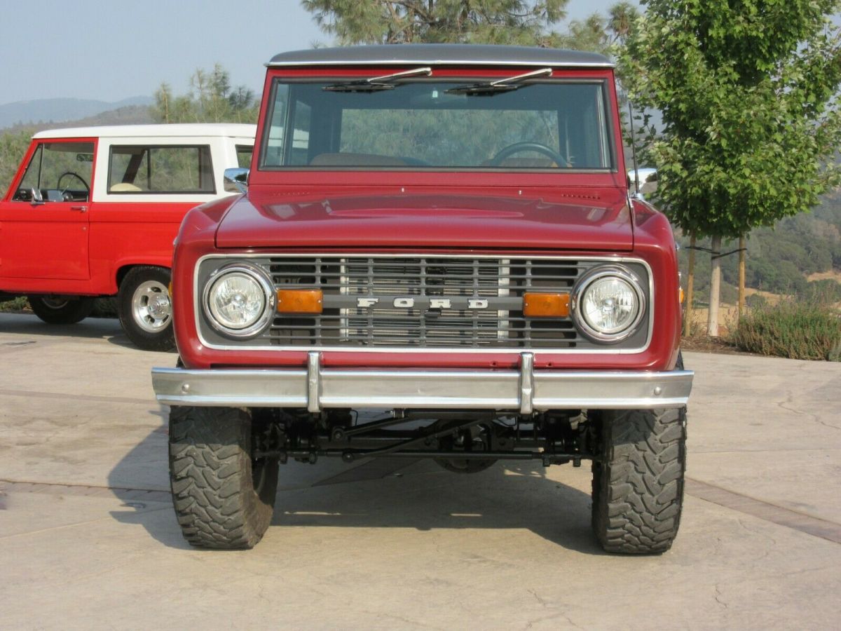 1970 ford bronco - uncut - fresh full off frame restoration - custom eleanor 4x4
