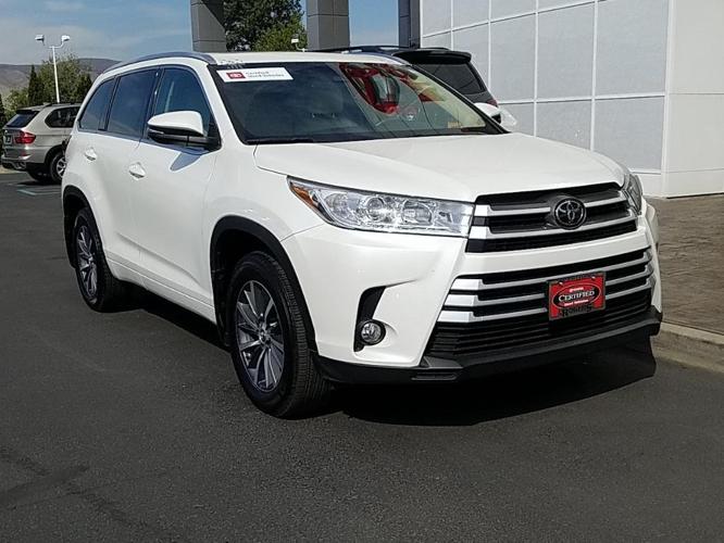 certified 2018 toyota highlander xle lewiston, id 83501 for sale in lewiston, idaho